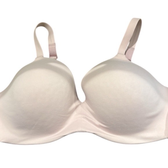 Wacoal 852189 38B How Perfect Wire Free T-Shirt Bra NWOT Pink Nectar - Picture 3 of 4